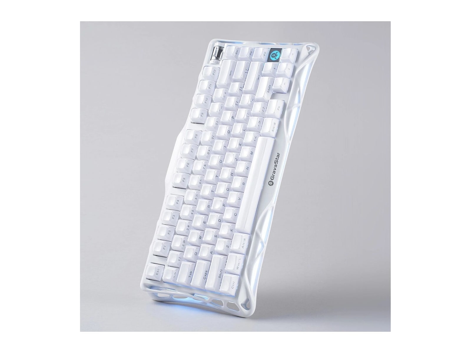 GravaStar - Mercury K1 Mechanical Keyboards - Opaline White