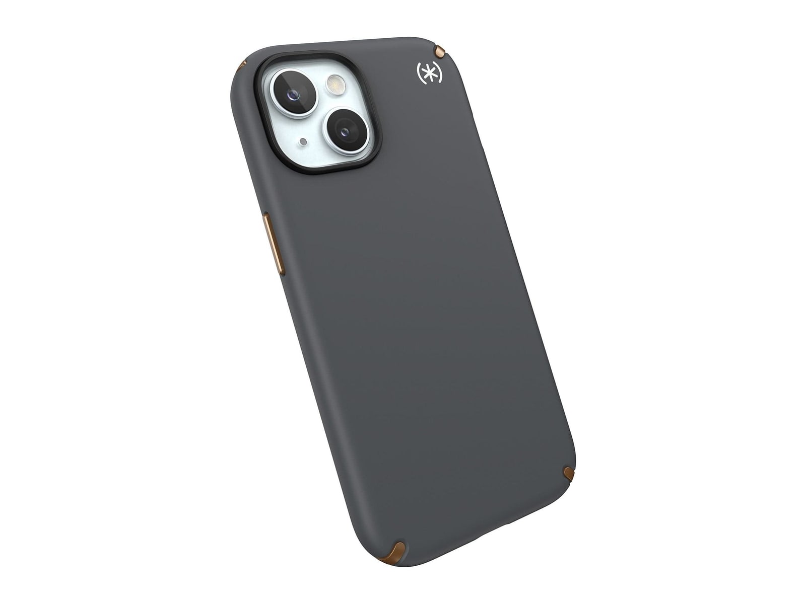 Speck - Presidio2 Pro MagSafe - iPhone 15 - Charcoal Grey/Cool Bronze