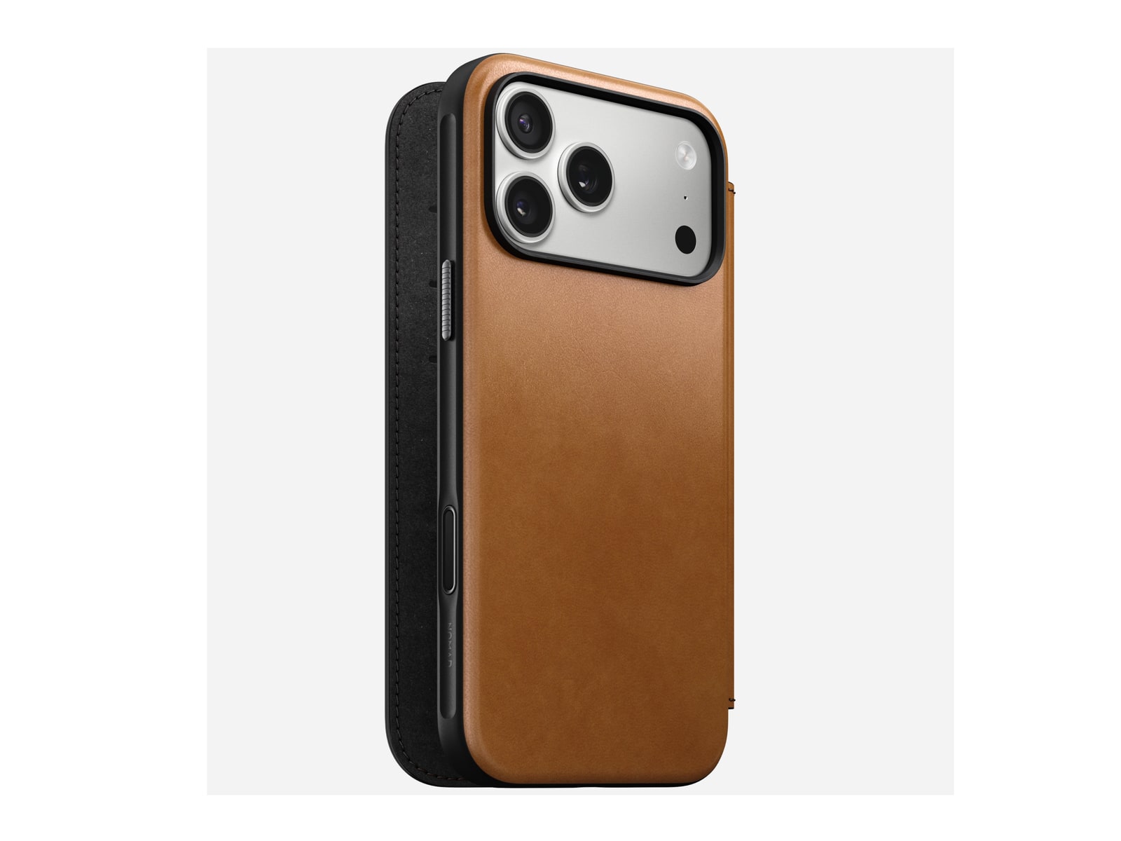 Nomad - Modern Leather Folio - iPhone 17 Pro Max - English Tan