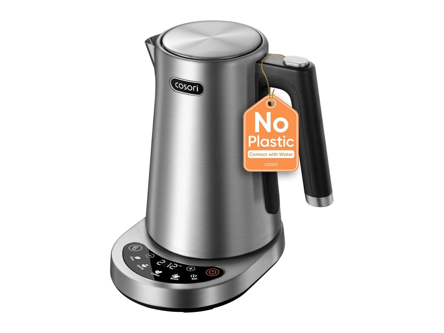 Cosori - 1.7L Stainless Steel Kettle with Precision Control Electric Kettles