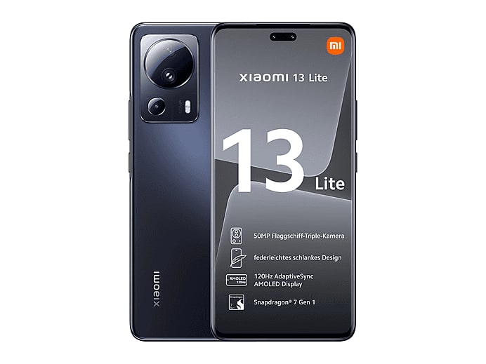 Xiaomi - 13 Lite 5G 256GB - Black