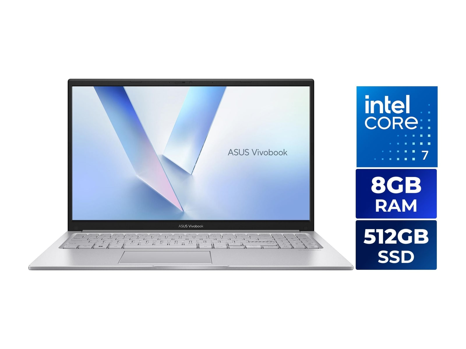 ASUS - Vivobook F1504VAP-NB71T 15.6" - Intel Core 7 150U chip - 8GB Memory - 512GB SSD - Cool Silver