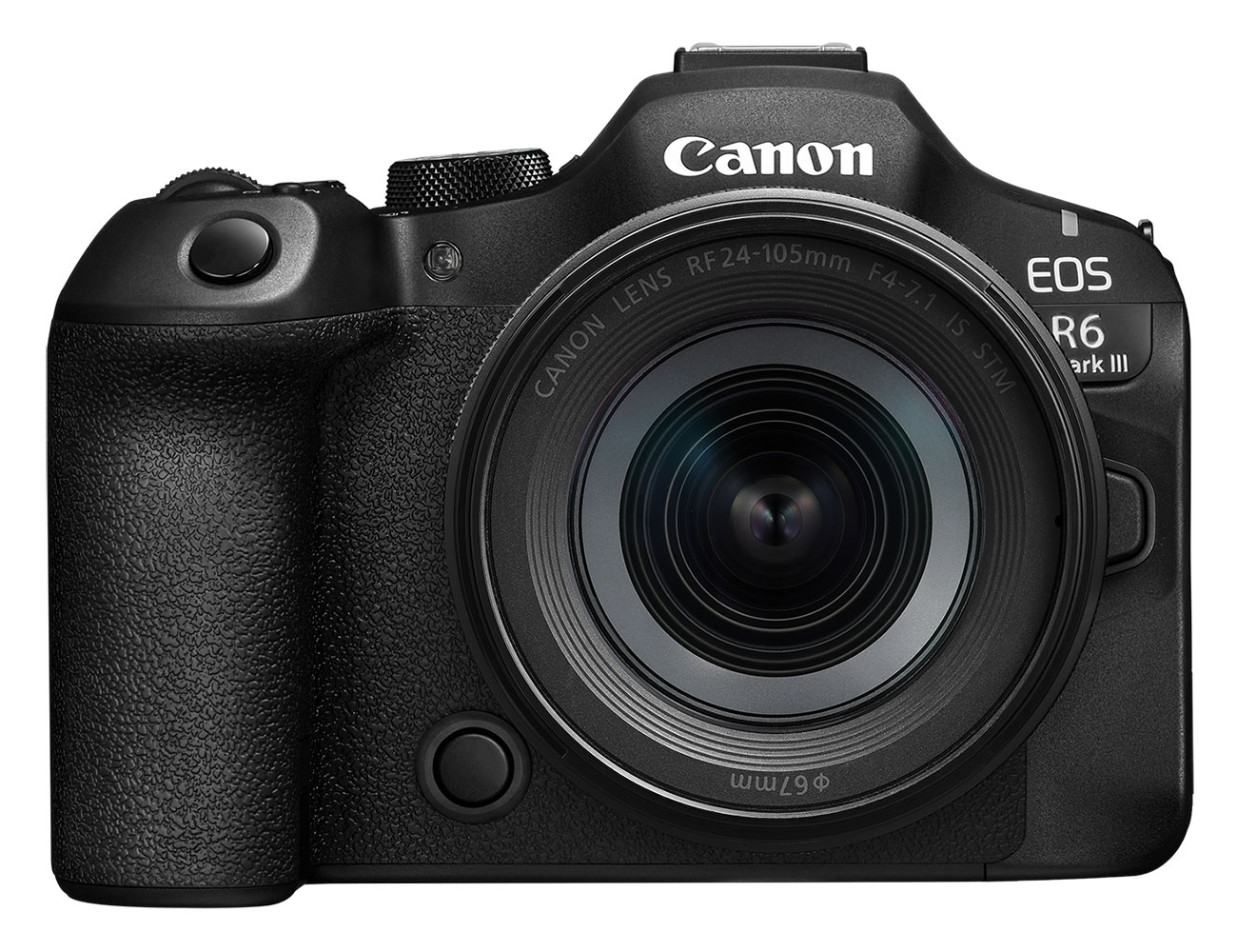 Canon - EOS R6 Mark III 32.5 MP Mirrorless Cameras RF24-105mm F4-7.1 Lens Kit - Black