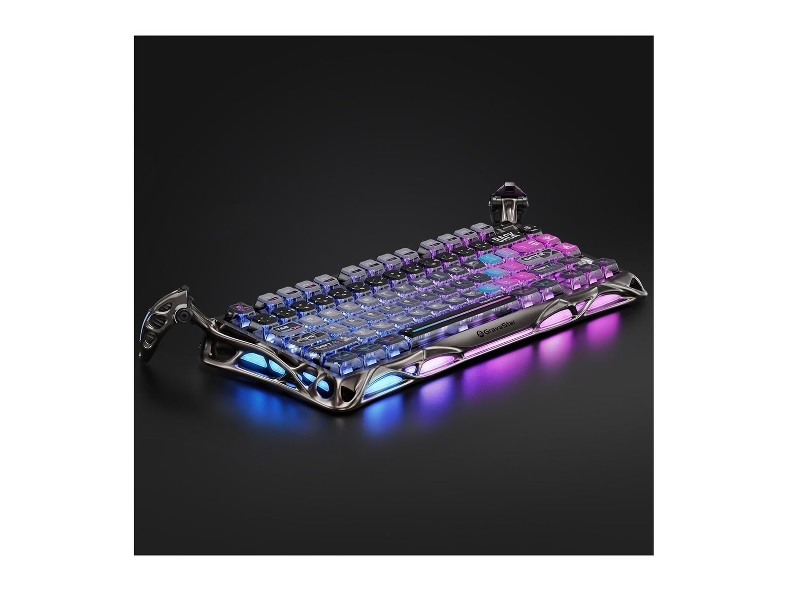 GravaStar - Mercury K1 Pro Special Edition Mechanical Keyboards - Cyberpunk