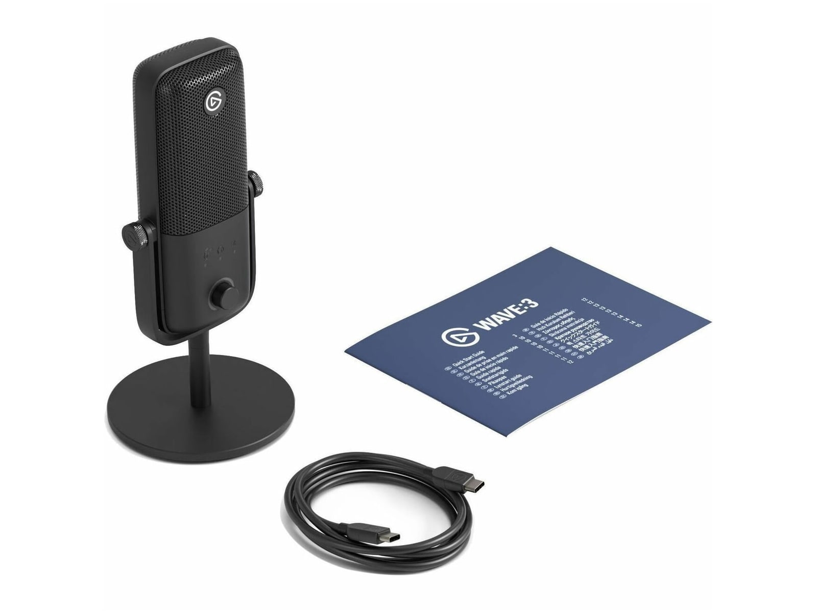 Elgato - Wave:3 MK.2 Microphones - Black