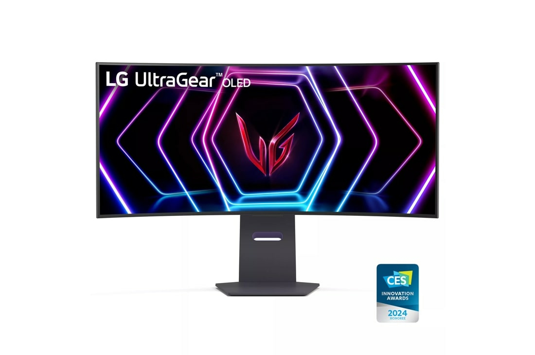 LG - 39.7 inch UltraGear 39GS95QE 3440 x 1440 240Hz OLED Monitors - Black
