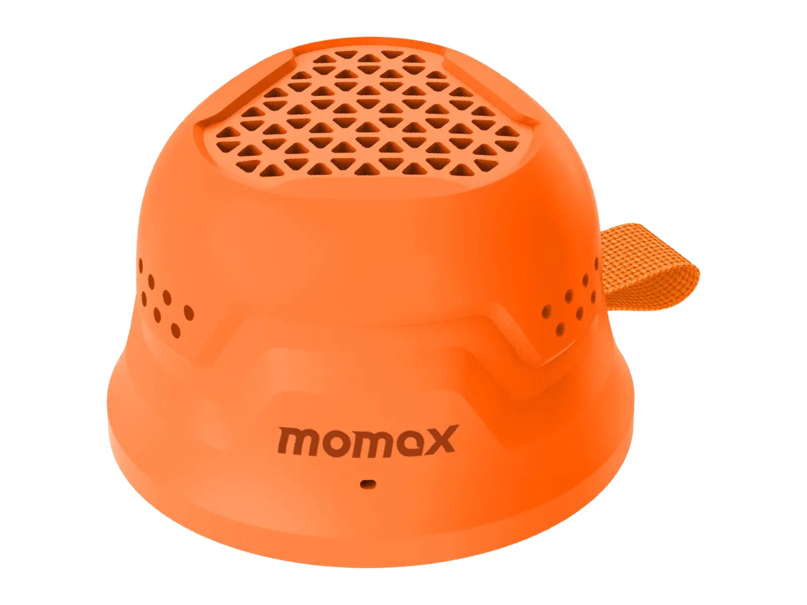 MOMAX - 1-Vibe Go Rugged Magnetic Portable True Portable Speakers - Orange