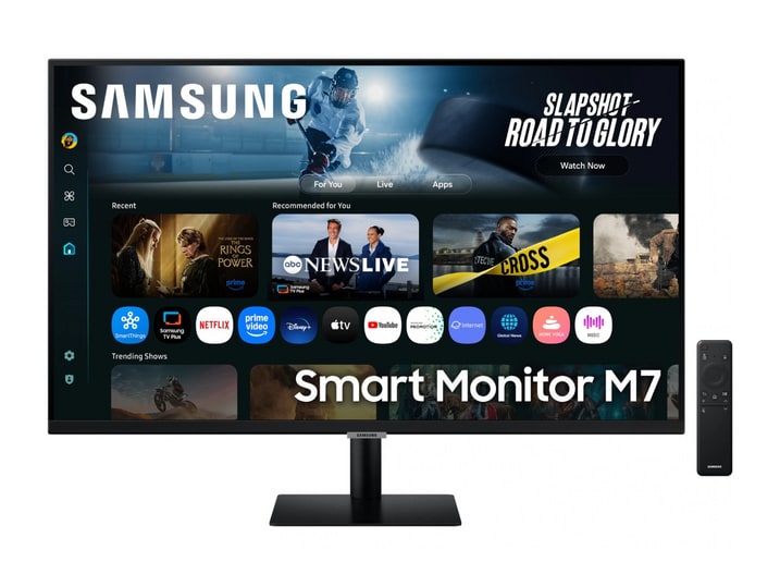 Samsung - 32" Smart Monitor M7 M70F S32FM702U 4K UHD 60Hz Professional Monitors - Black