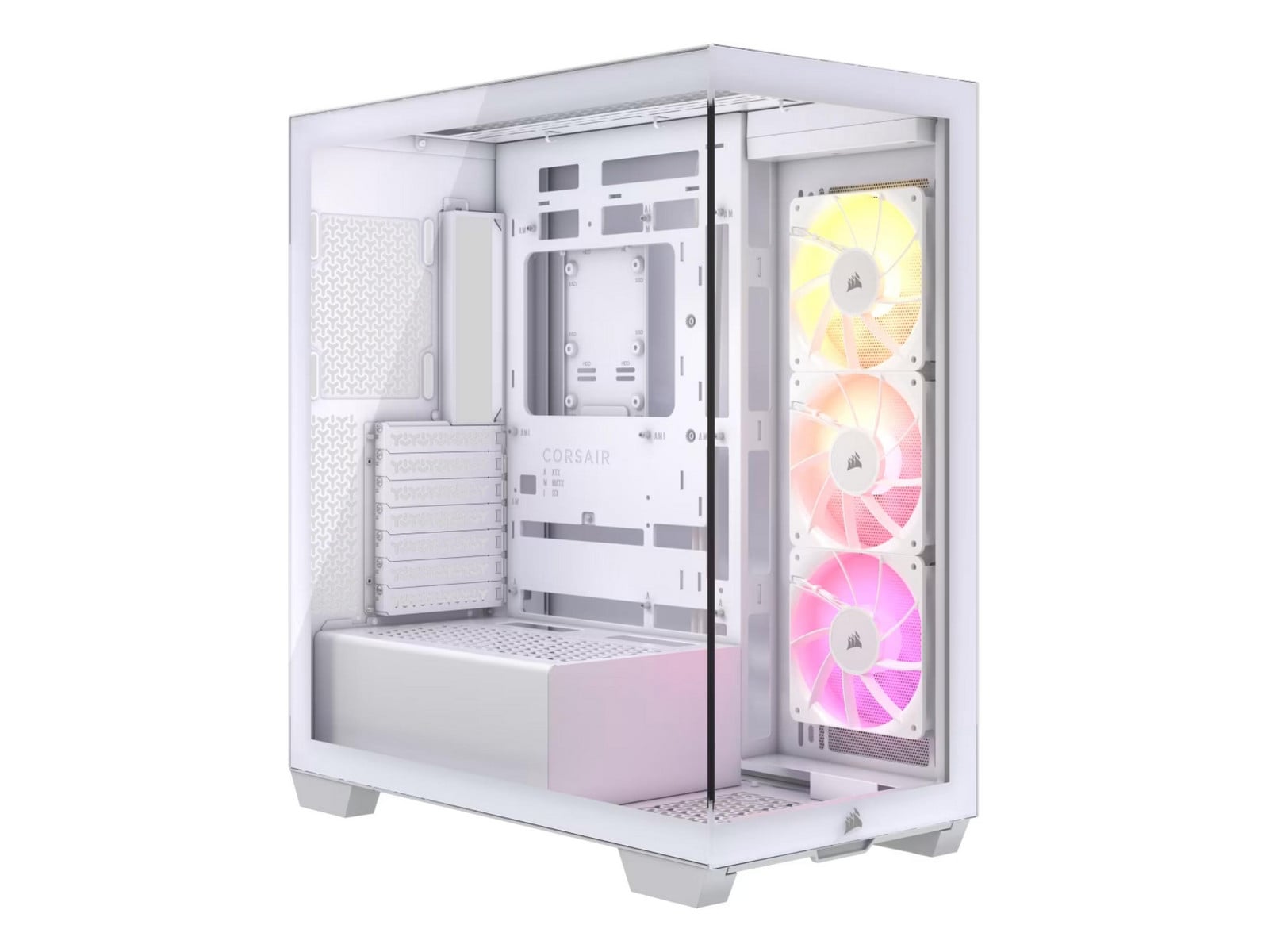 Corsair - 3500X ARGB White Computer Cases