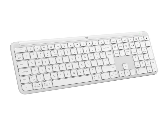 Logitech - Signature Slim K950 Wireless Keyboards - Off White (UK)