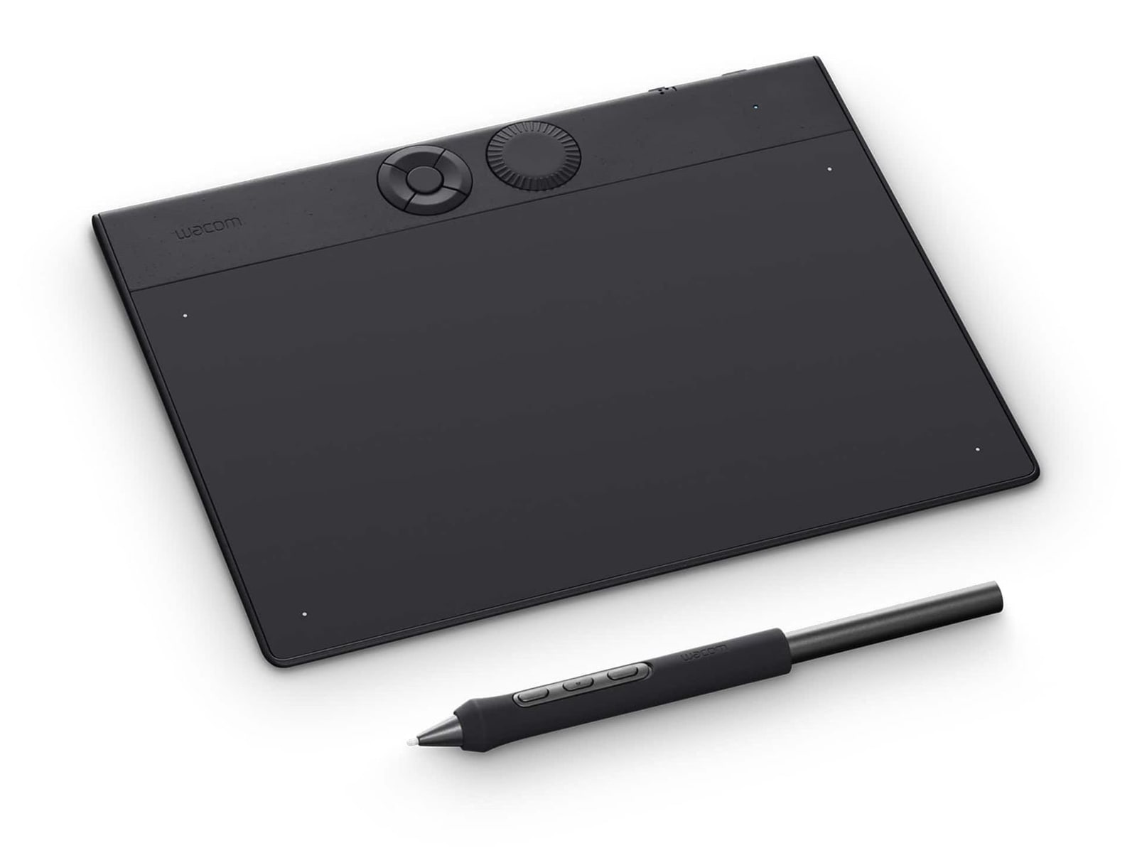 Wacom - Intuos Pro Small 2025 Bluetooth, USB Drawing Tablets - Black