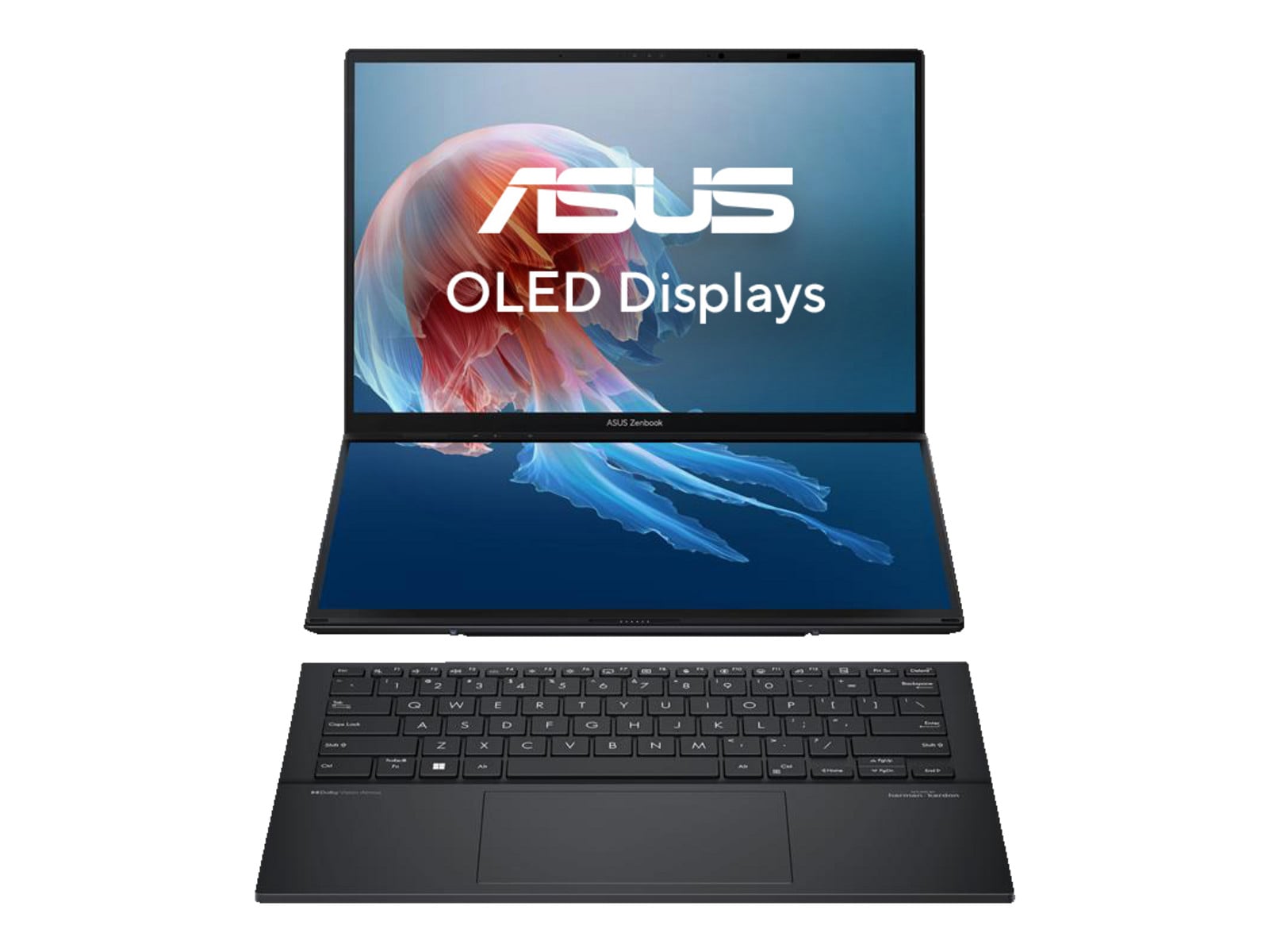 ASUS - Zenbook Duo UX8406CA-PZ225W 14" - Intel Core Ultra 9 285H chip - 32GB Memory - 2TB SSD