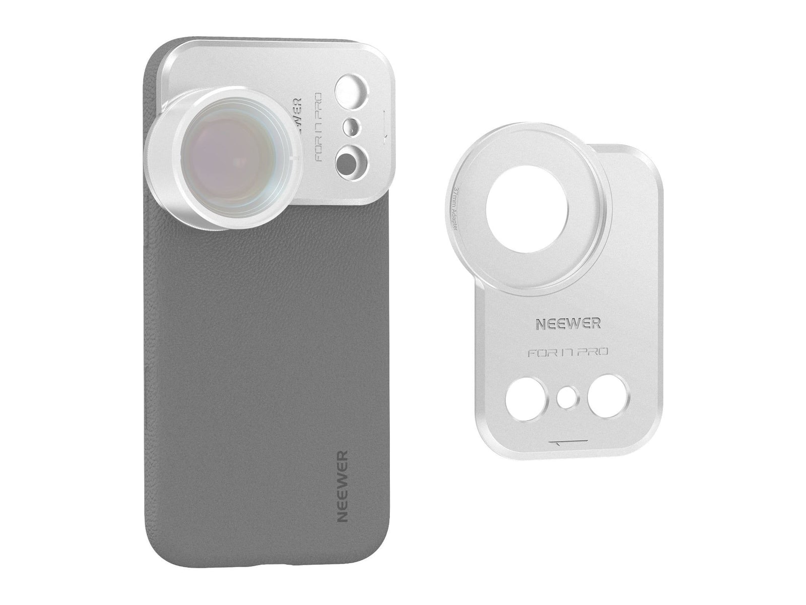 Neewer - PA173 37mm Filter Backplate for PA133/PA134 iPhone 17 Pro/17 Pro Max Case Camera Accessories