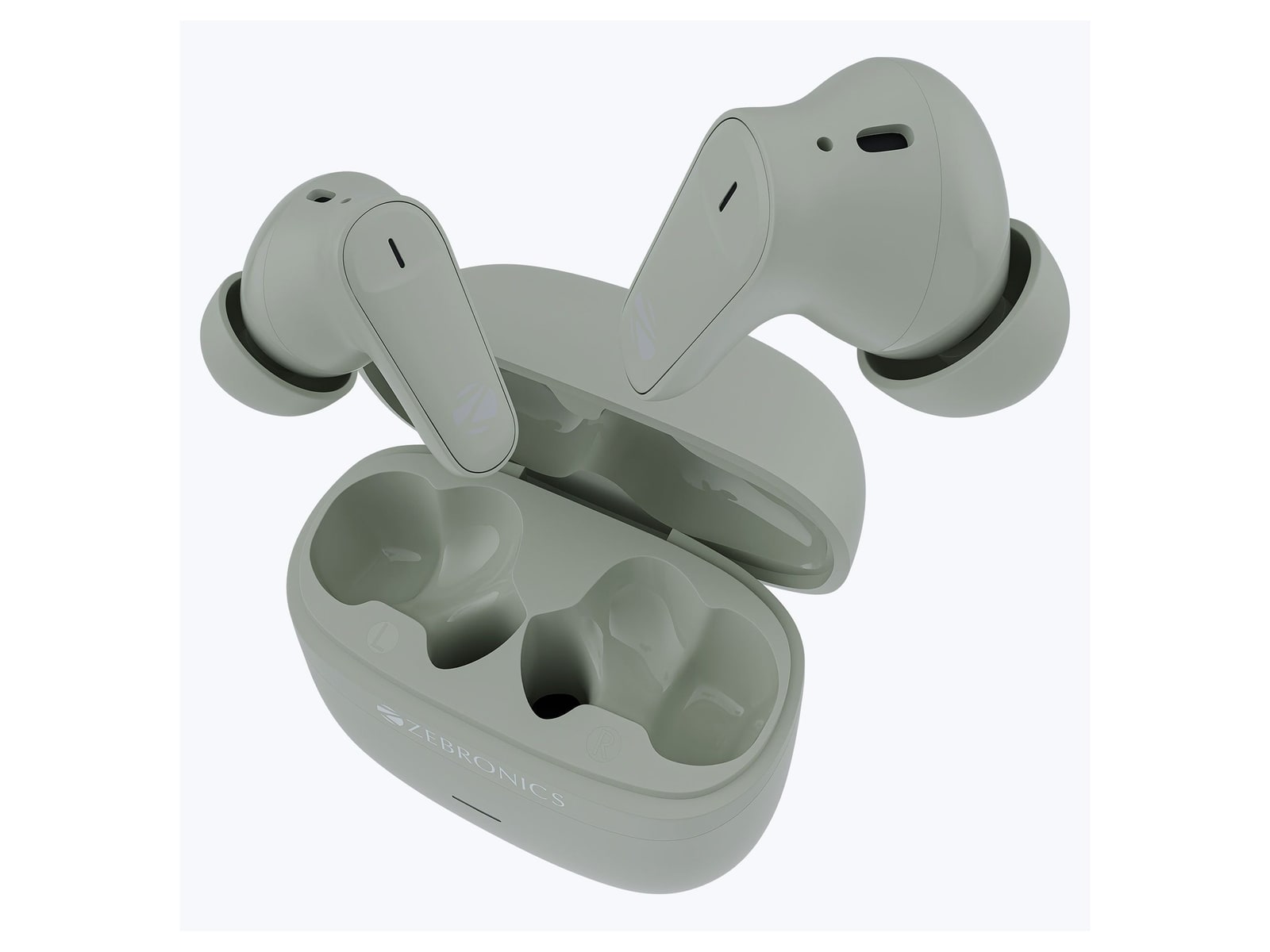 Zebronics - Zeb Dh'vny E21 True Wireless Earbuds - Green