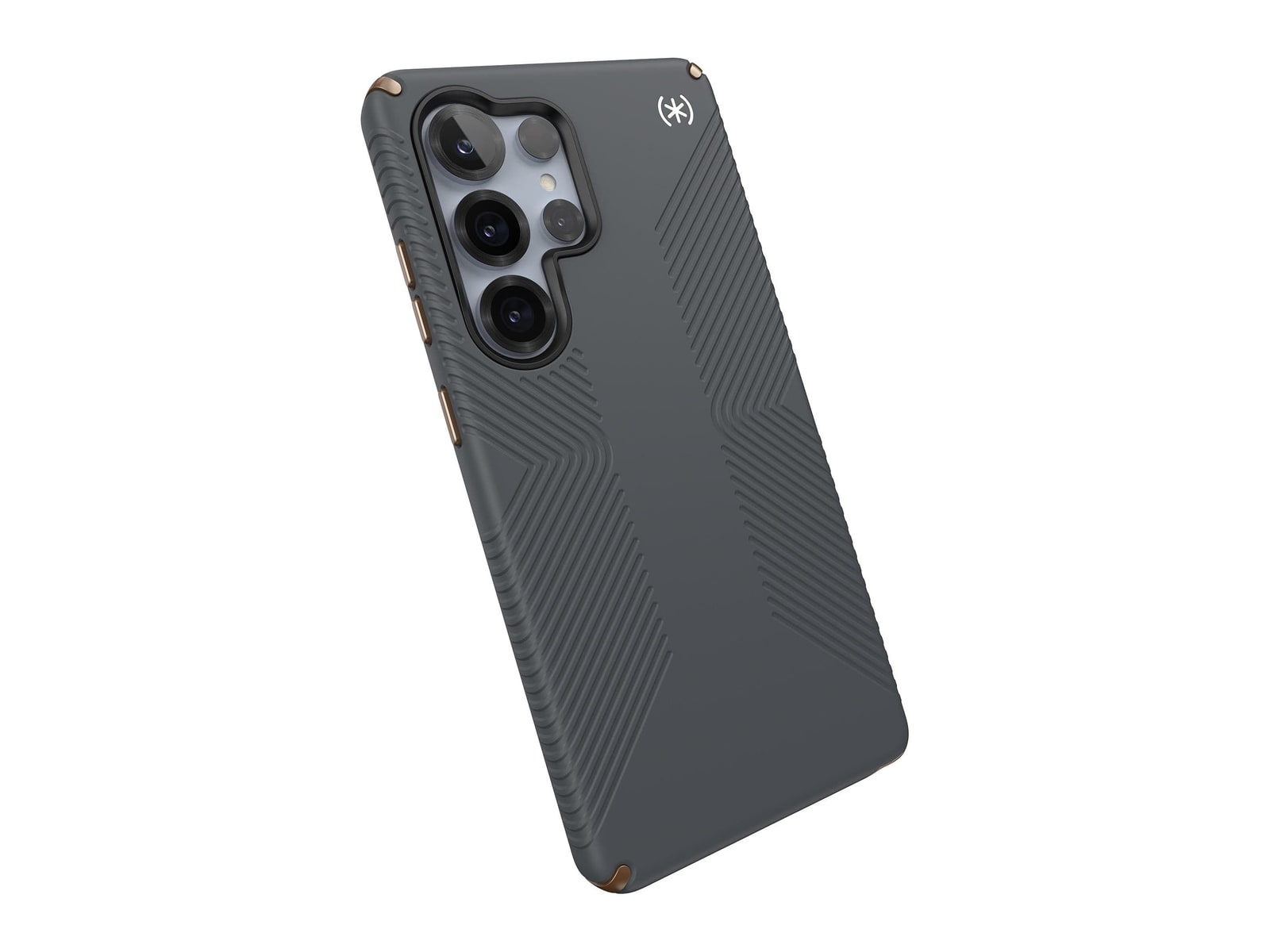 Speck - Presidio2 Grip Magnet - Galaxy S25 Ultra - Charcoal Grey/Cool Bronze