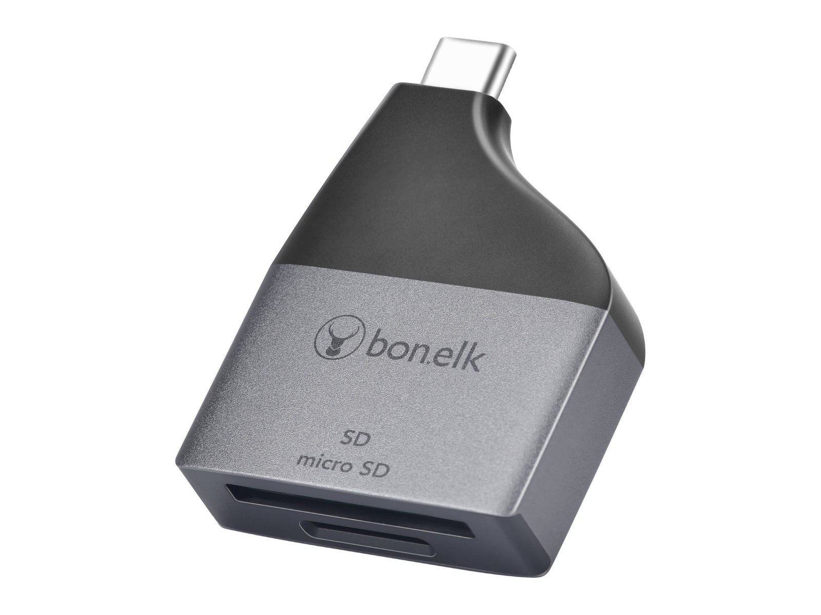 Bonelk - USB-C MicroSD/SD Space Grey USB Adapters