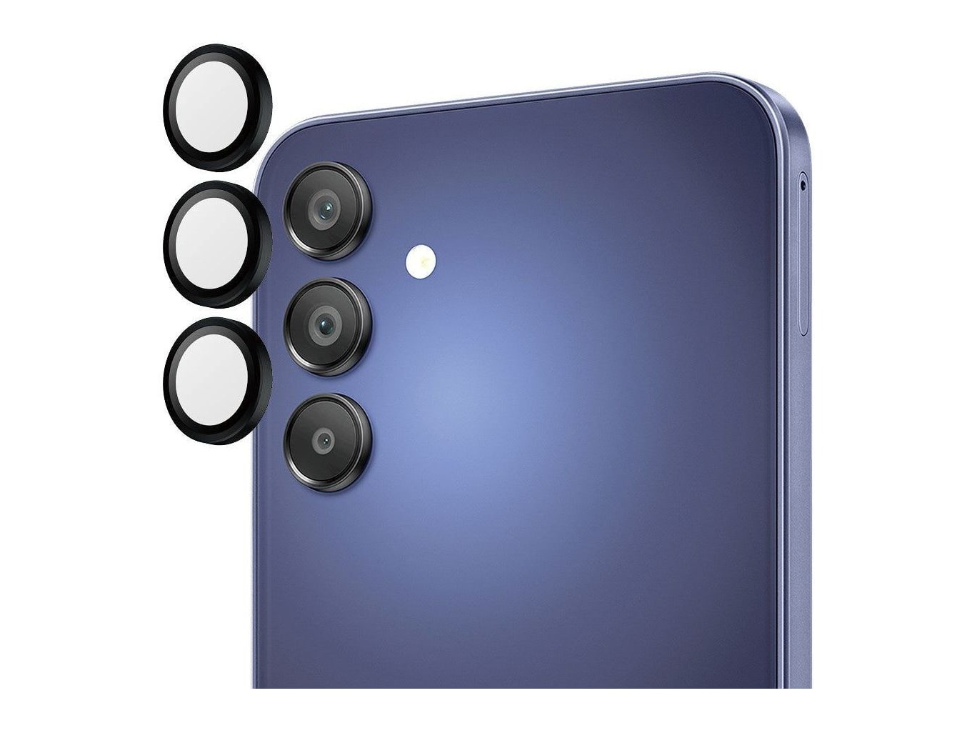 PanzerGlass - Hoops Camera Lens Protector Black Samsung Galaxy A16