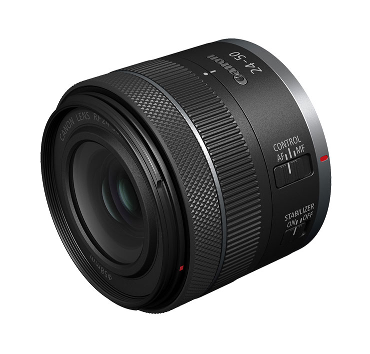 Canon - RF24-50mm F4.5-6.3 IS STM Camera Lenses - Black
