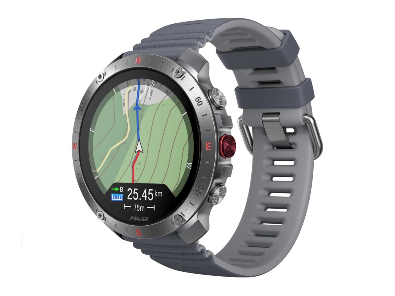 Polar - Grit X2 Pro Smart Watches - Gray