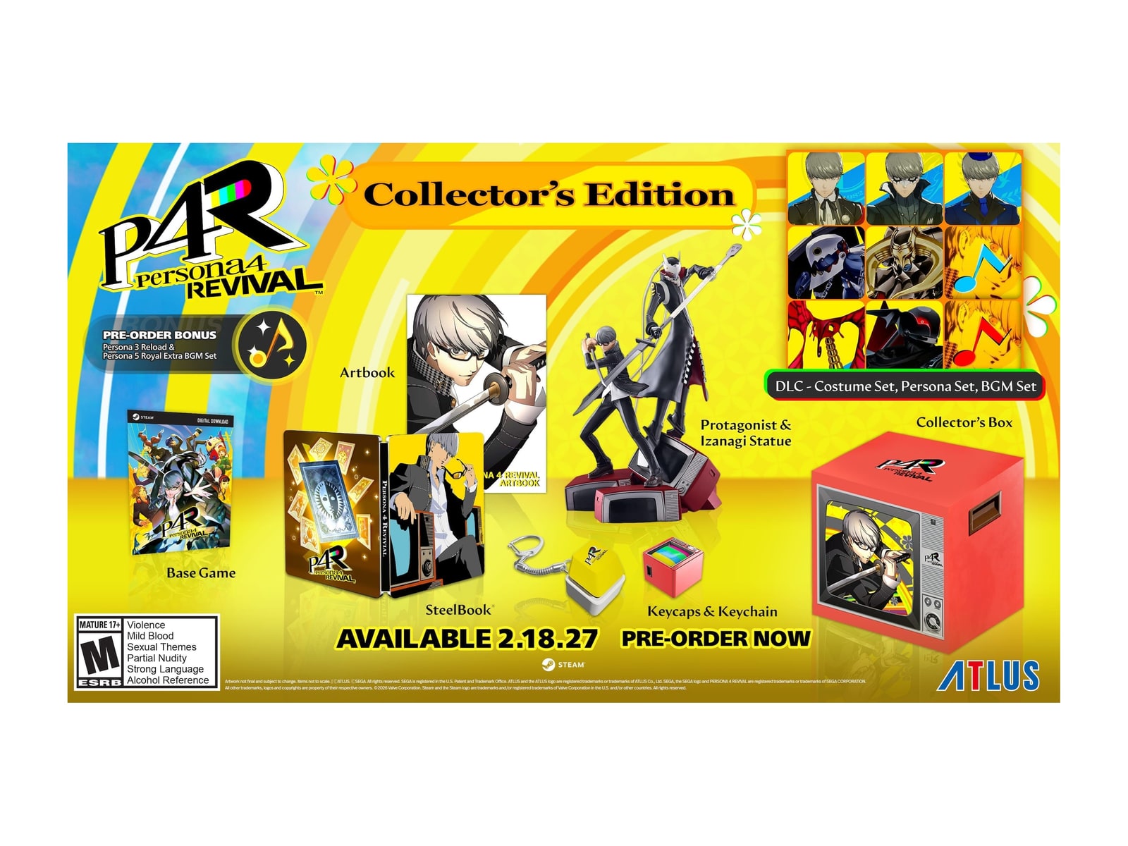 SEGA - Persona 4 Revival Collector's Edition