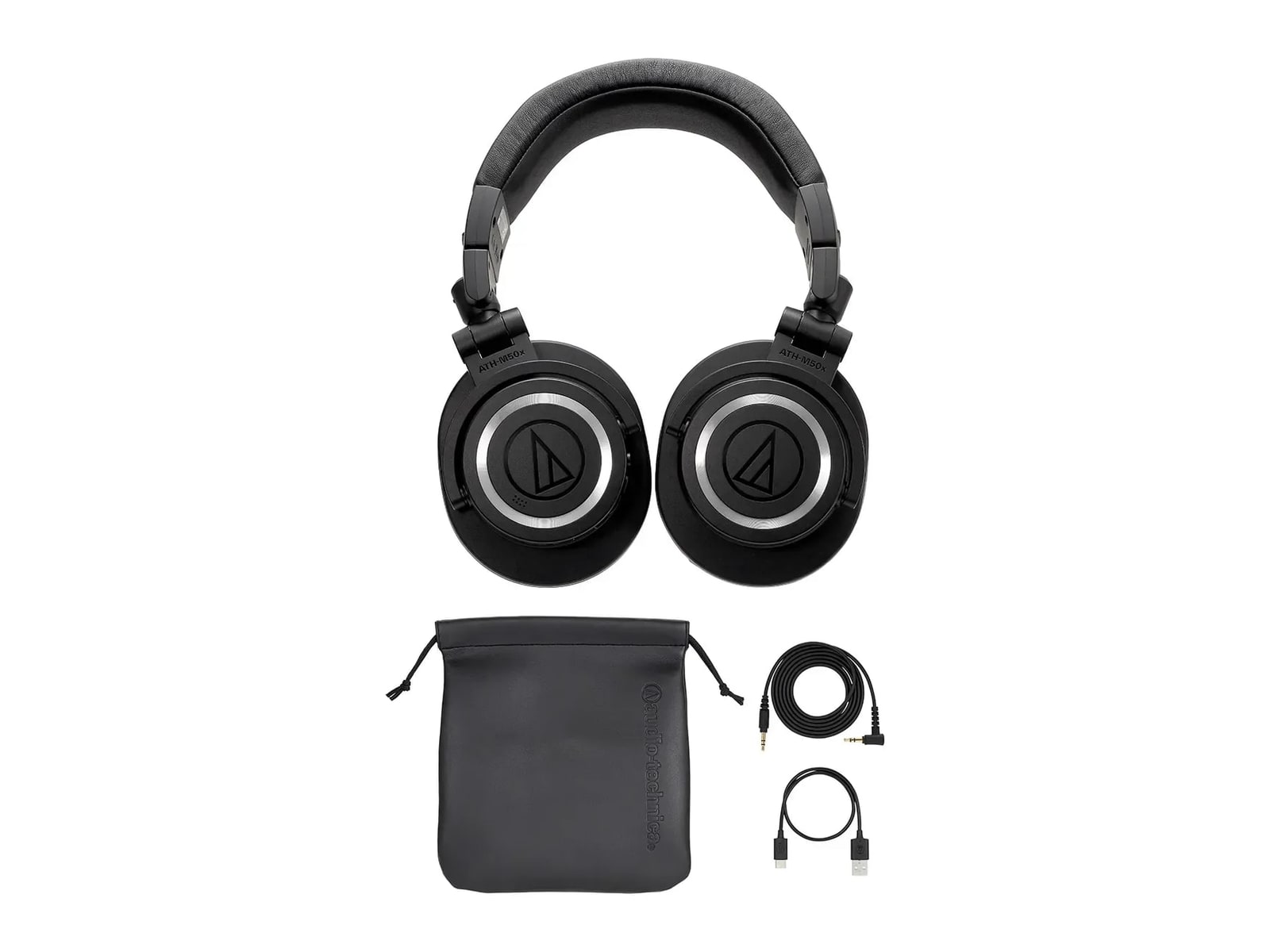 Audio-Technica - ATH-M50xBT2 Wireless Over-Ear Headphones - Black