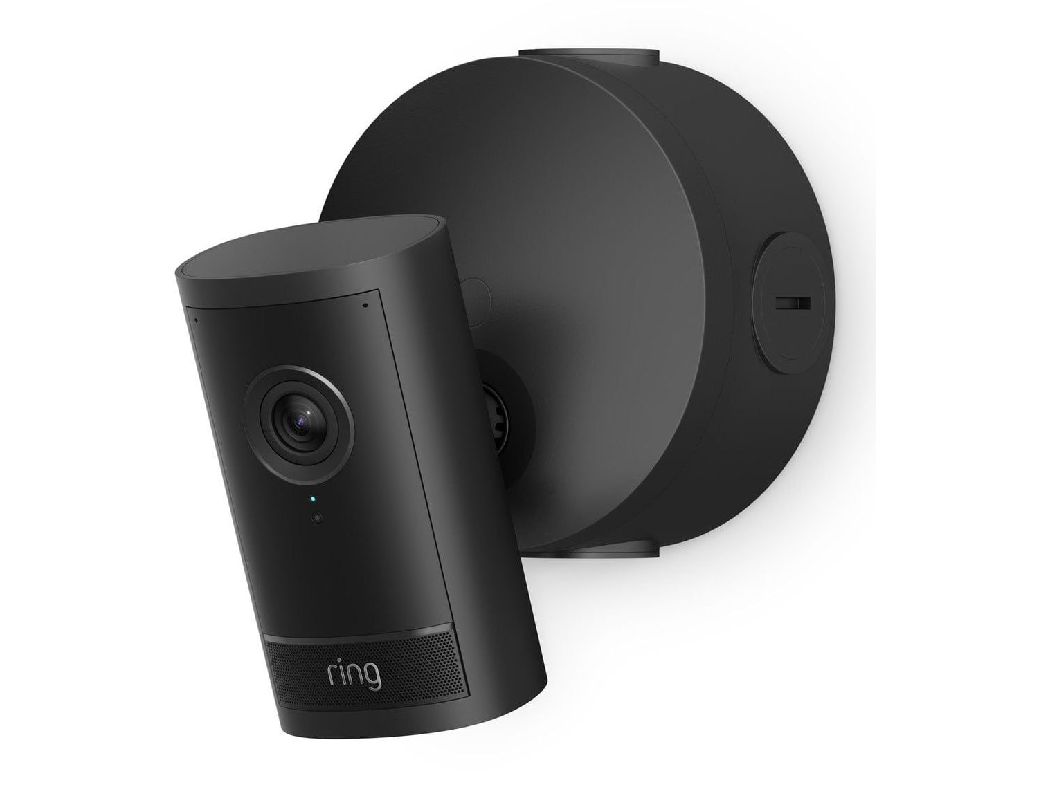 Ring - Outdoor Cam Pro With Retinal 4K PoE Security Camera Black Security Cameras