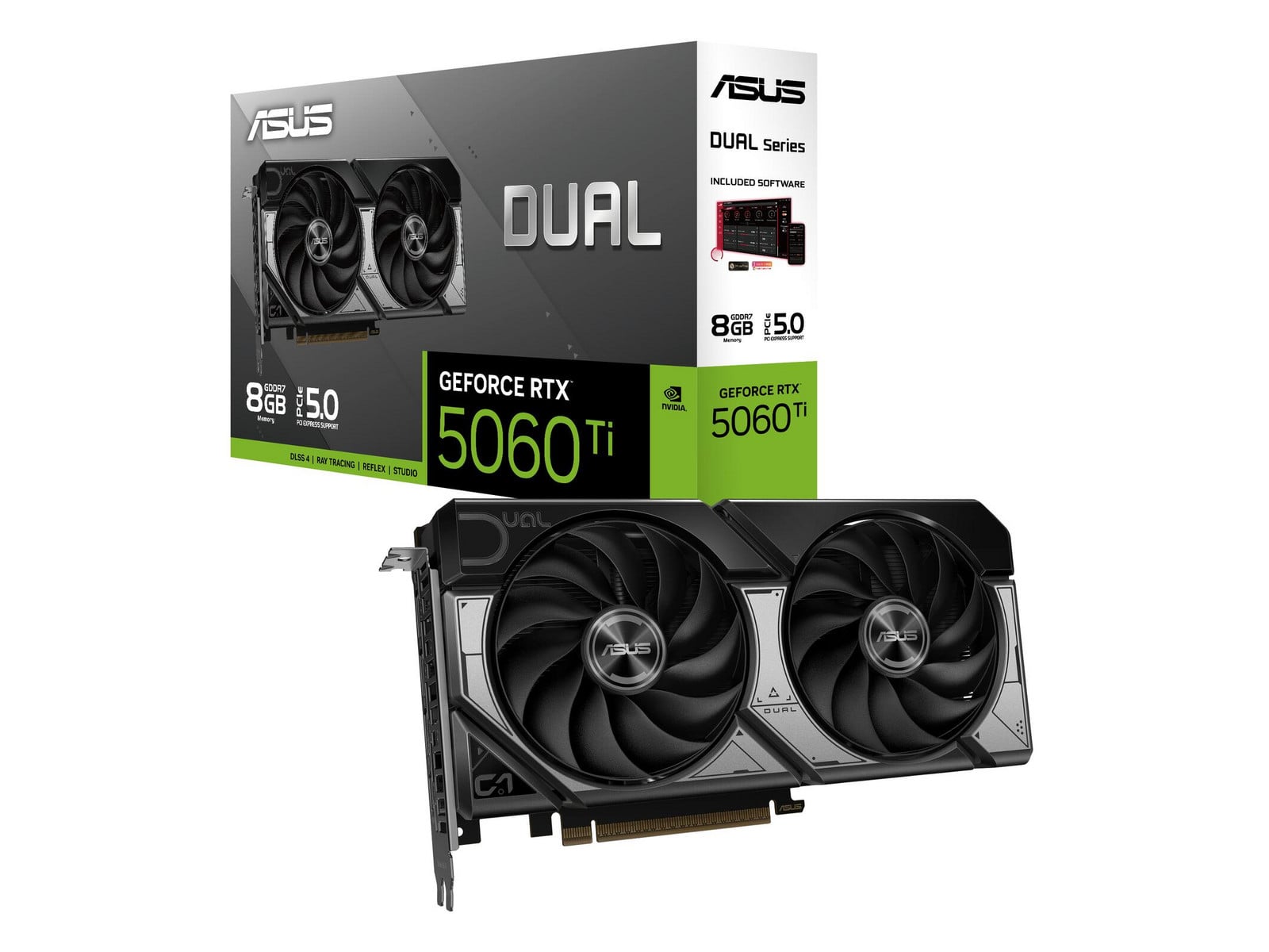 ASUS - Dual RTX 5060 Ti 8GB Graphics Cards
