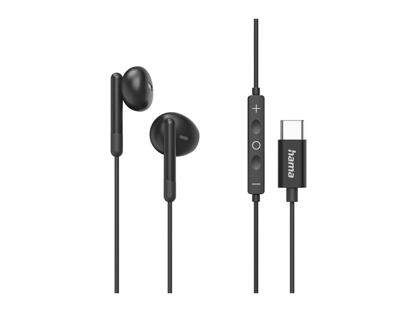 Hama - Classy In-Ear Headphones - Black