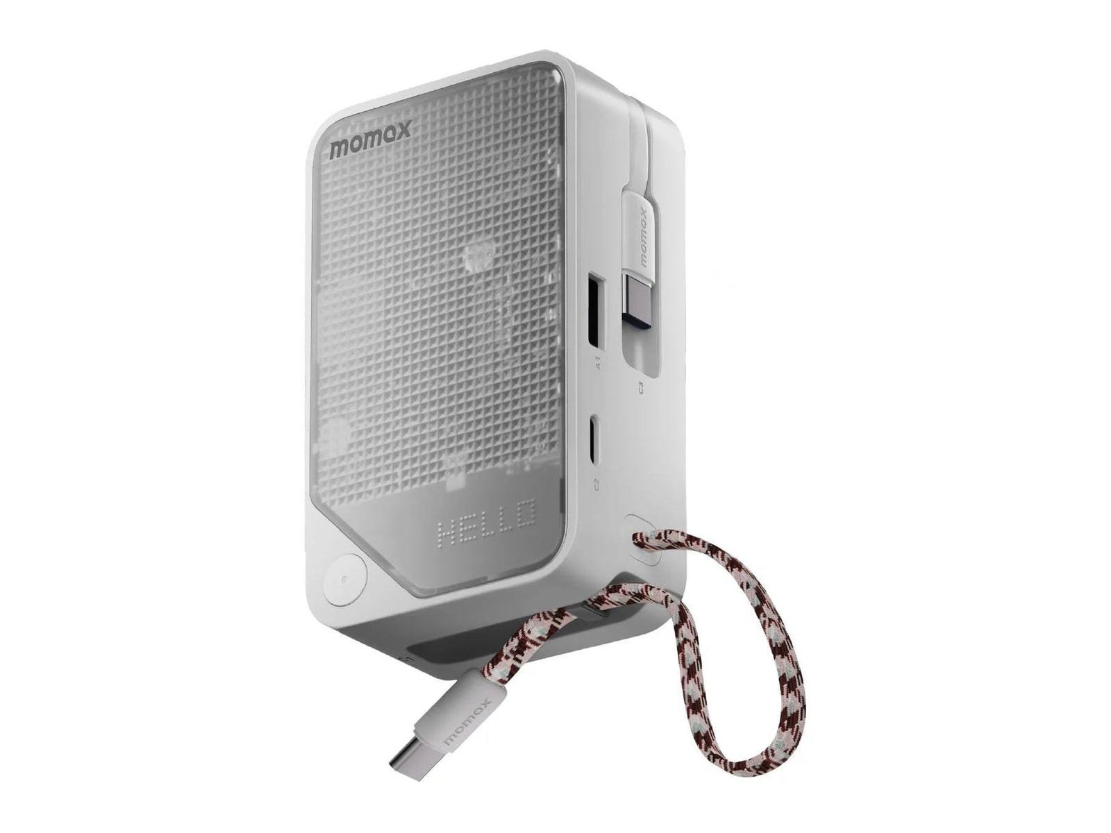 MOMAX - 1-Power X+ 10000mAh Battery Pack White Power Banks