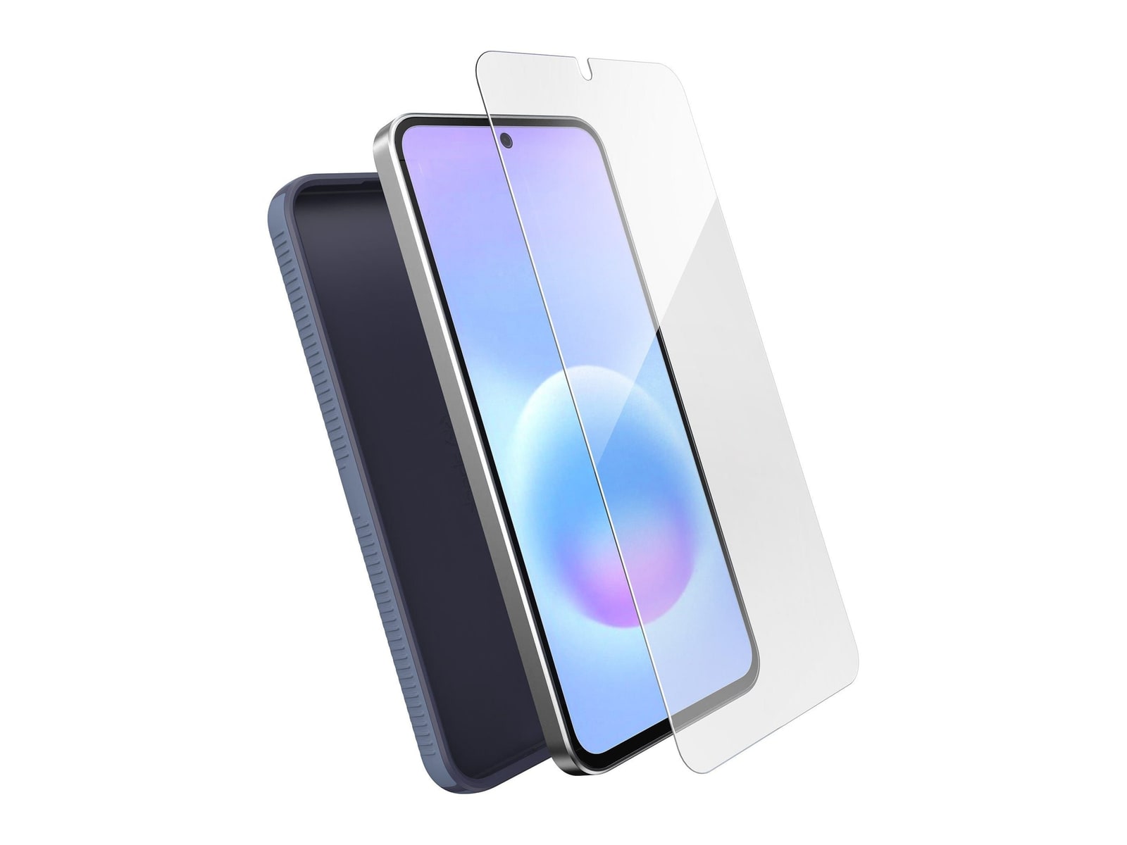Speck - IMPACTHERO Grip + Tempered Glass - Galaxy A37 5G - Mystery Blue/Faded Denim
