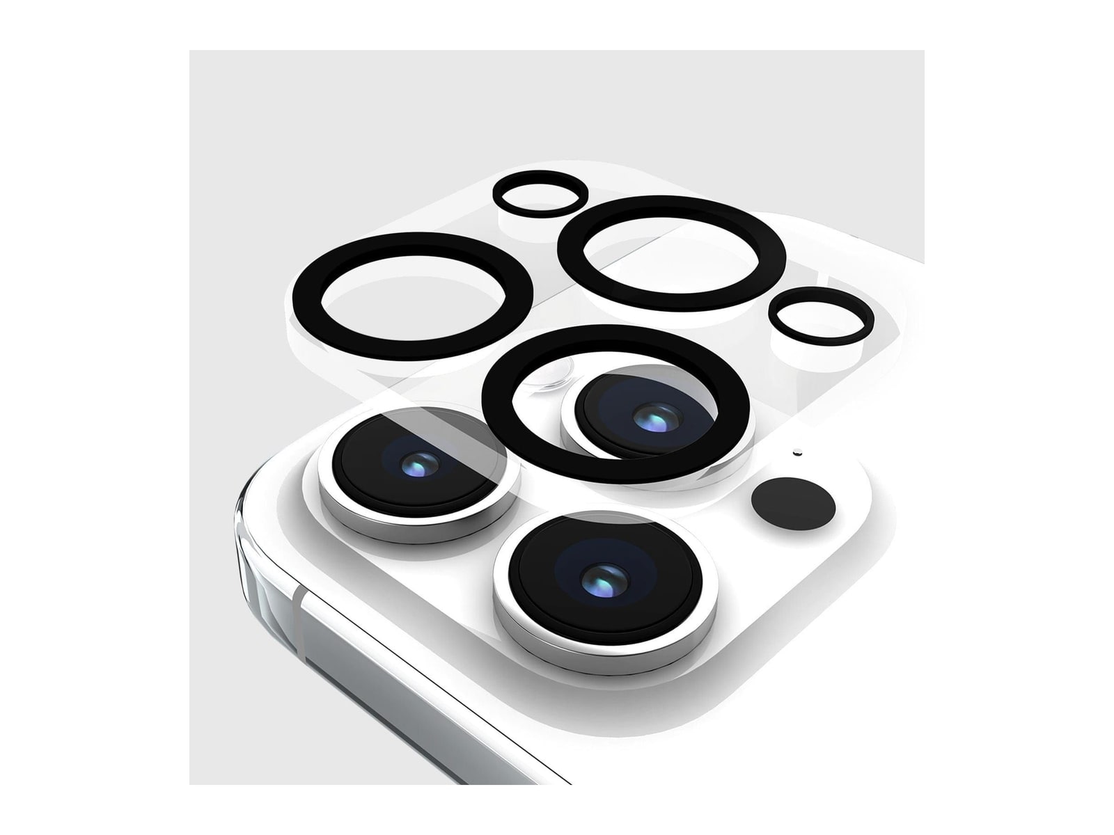 Case-Mate - Glass Camera Lens Protector - iPhone 15 Pro / 15 Pro Max - Clear