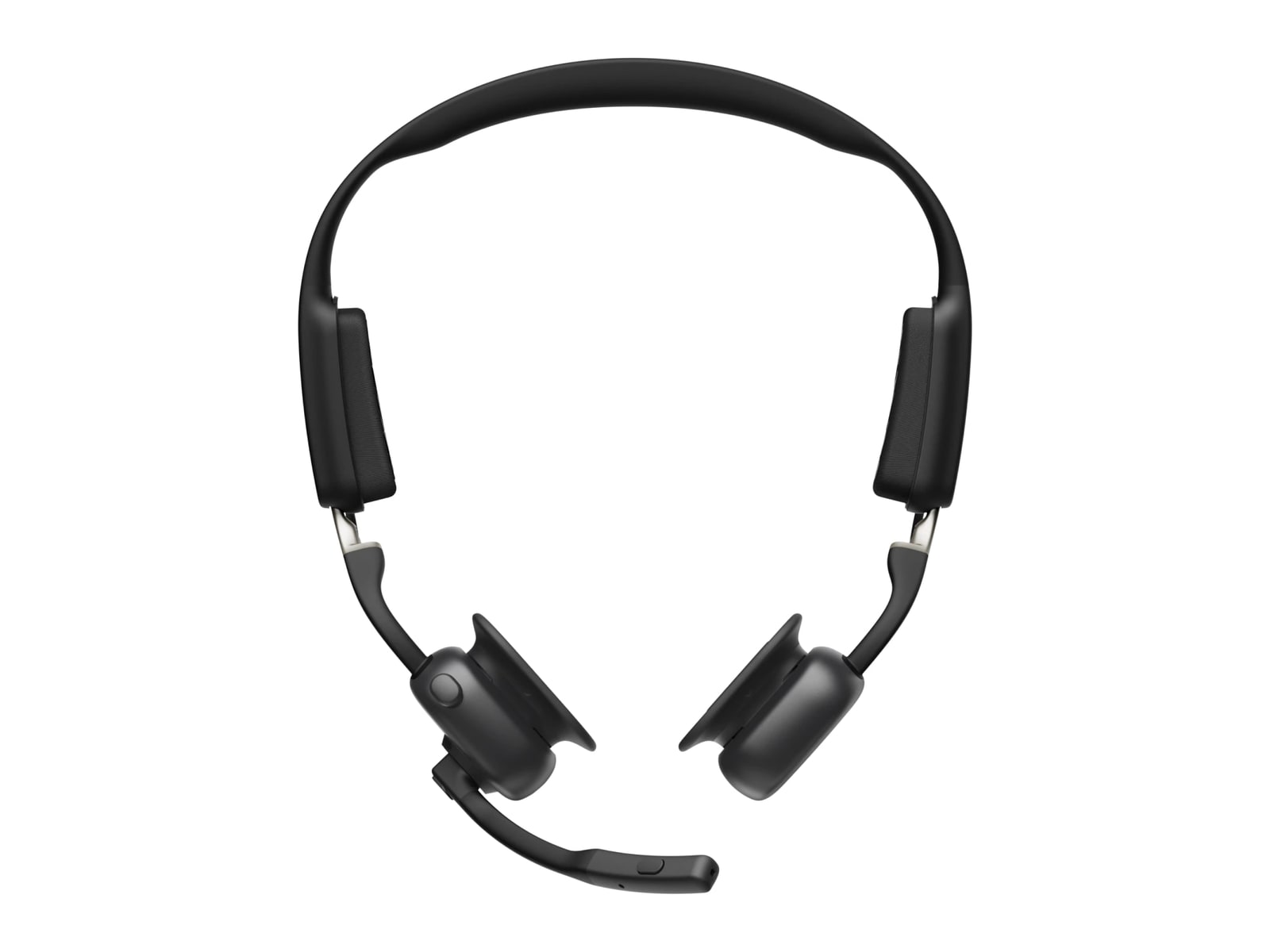 Shokz - OpenMeet Bluetooth On-Ear Headphones - Black