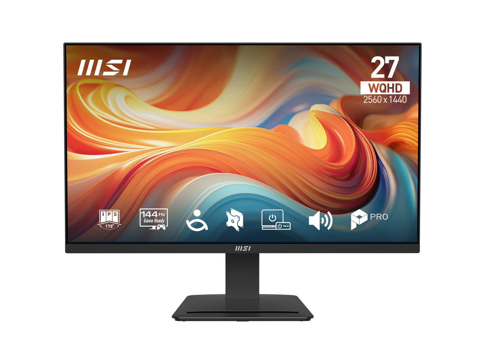 MSI - 27" PRO MP273Q E14 WQHD 144Hz Professional Monitors