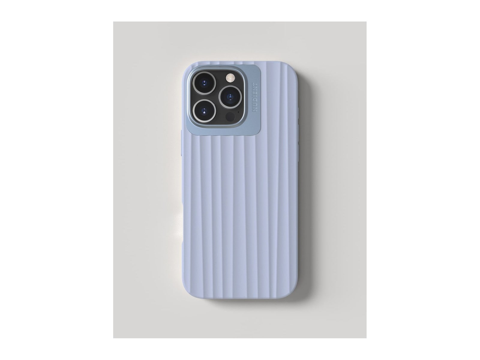 Nudient - Bold Case with MagSafe for iPhone 16 Pro Max - Aura Blue