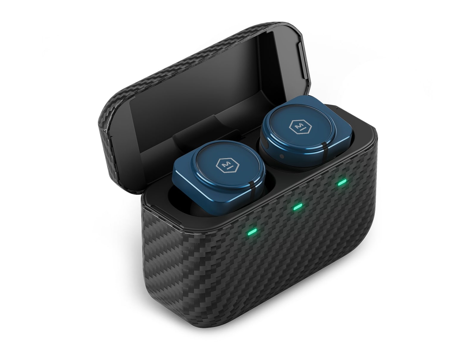 Master & Dynamic - MW09 True Wireless Earbuds - Kevlar Fiber Case