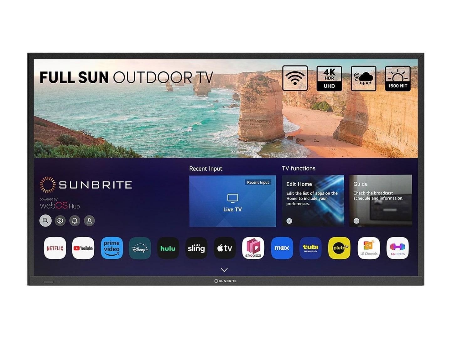 SunBrite - Solis 75 inch 4K/8K TVs