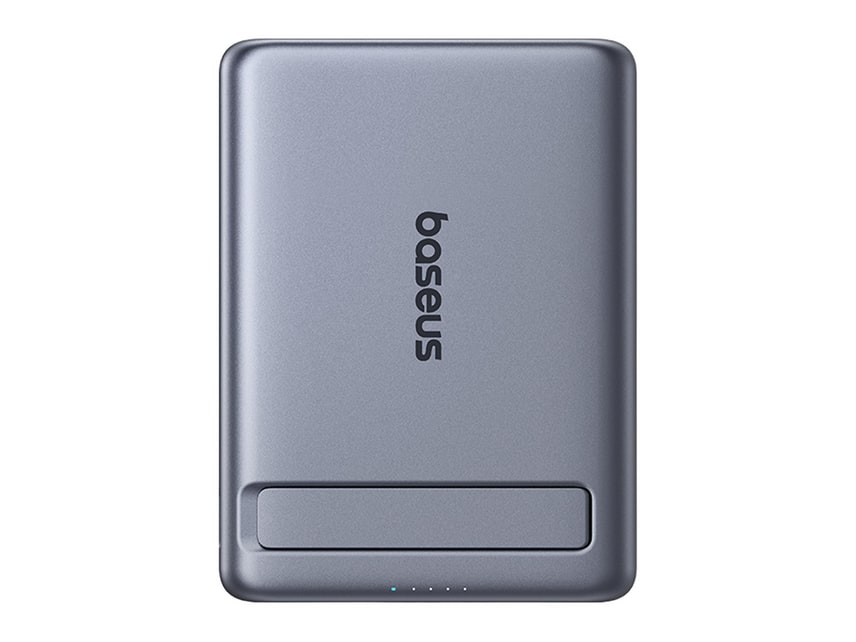 Baseus - PicoGo AM31 Mini Magnetic with Stand 5000 mAh Gray Power Banks