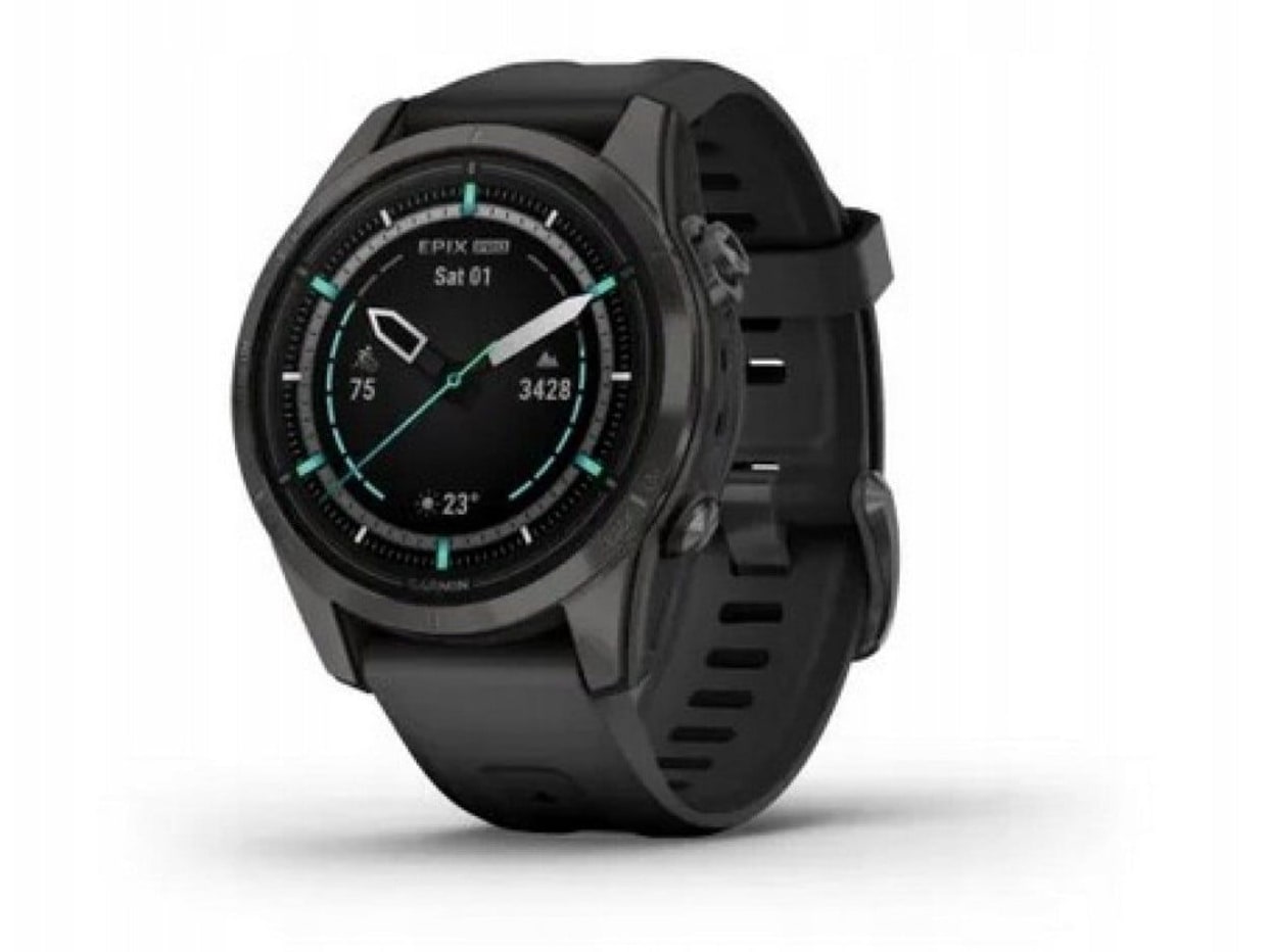 Garmin - epix Pro (Gen 2) Sapphire 42mm Smart Watches - Black