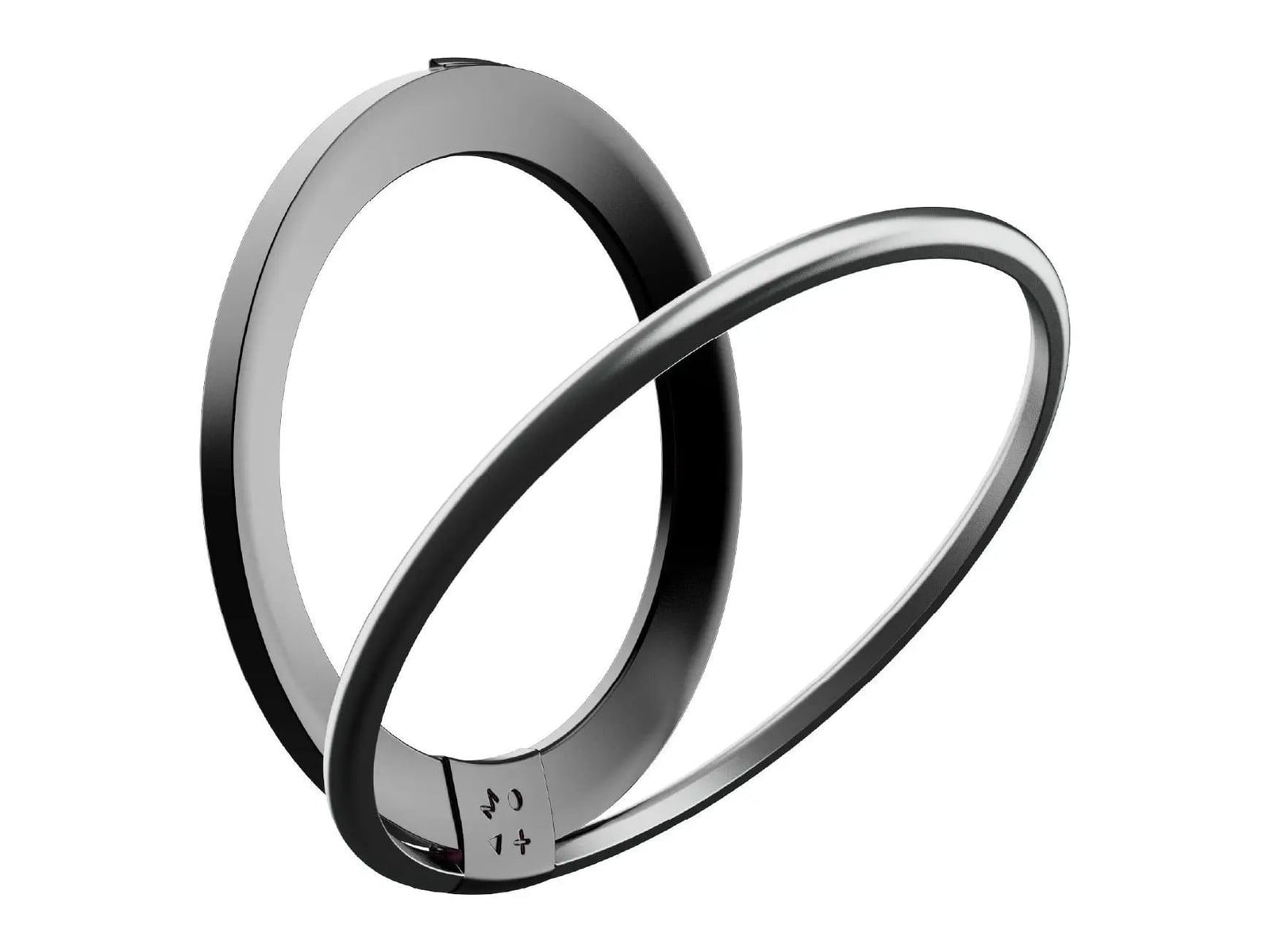 MOMAX - Hoop Magnetic Ring Stand - Black