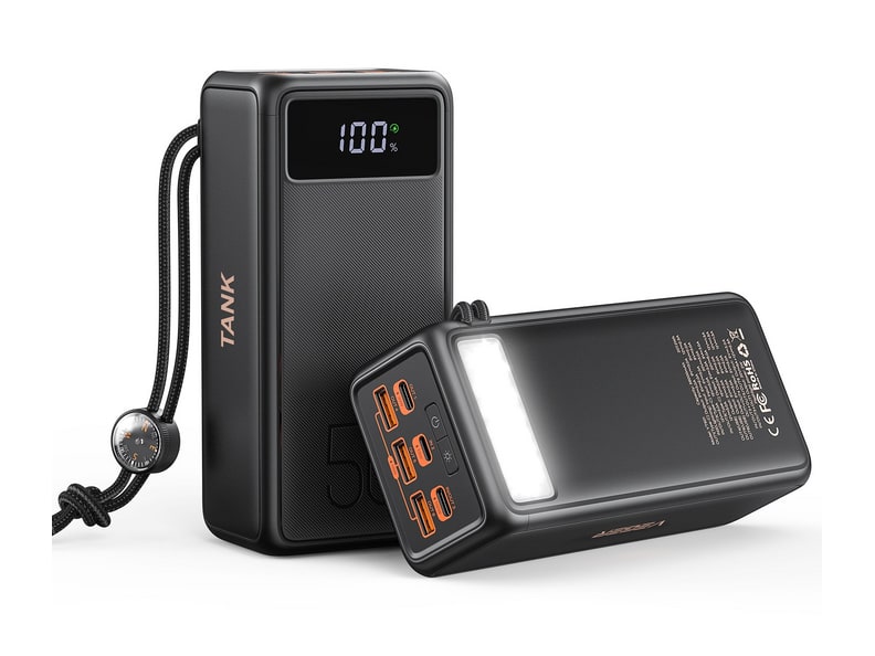 Veger - Tank Boost 56000 mAh 130W Black Power Banks