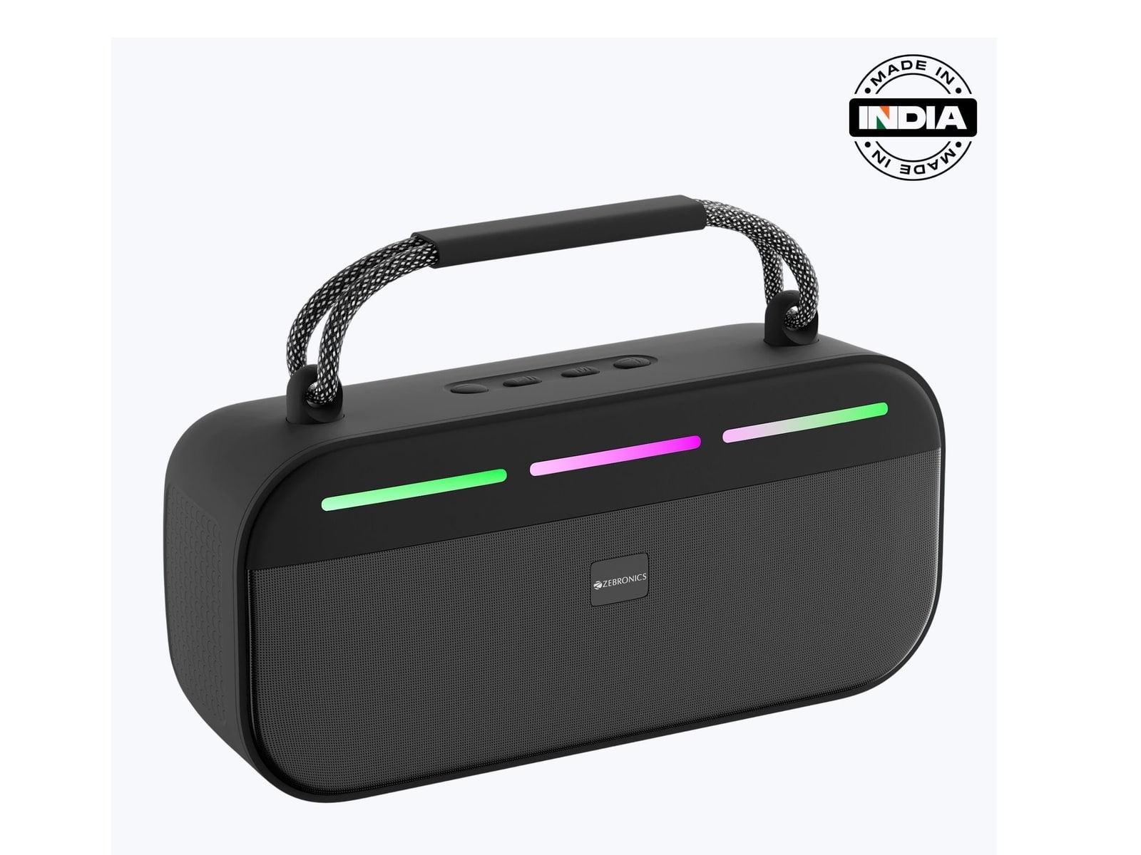 Zebronics - Zeb Sound Feast 45 Portable Speakers - Black