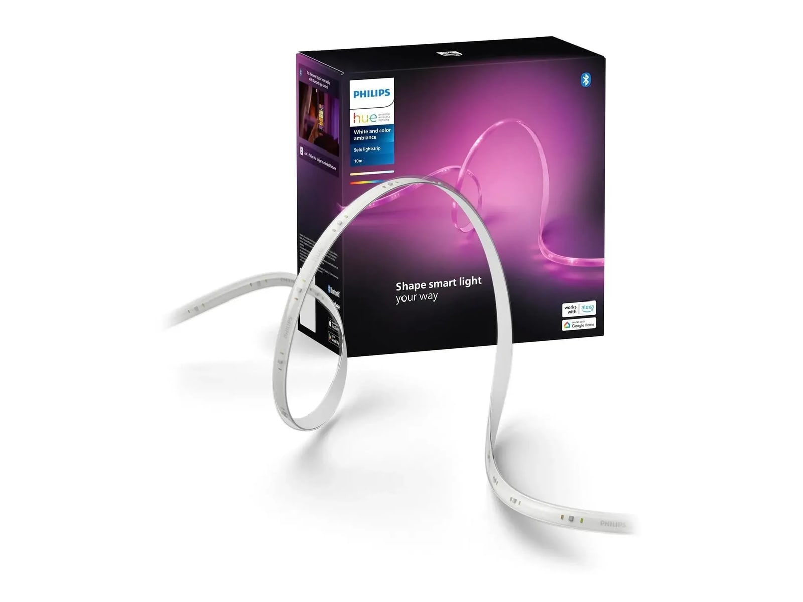 Philips Hue - Lightstrip Solo 10m Smart Lighting - Multicolor