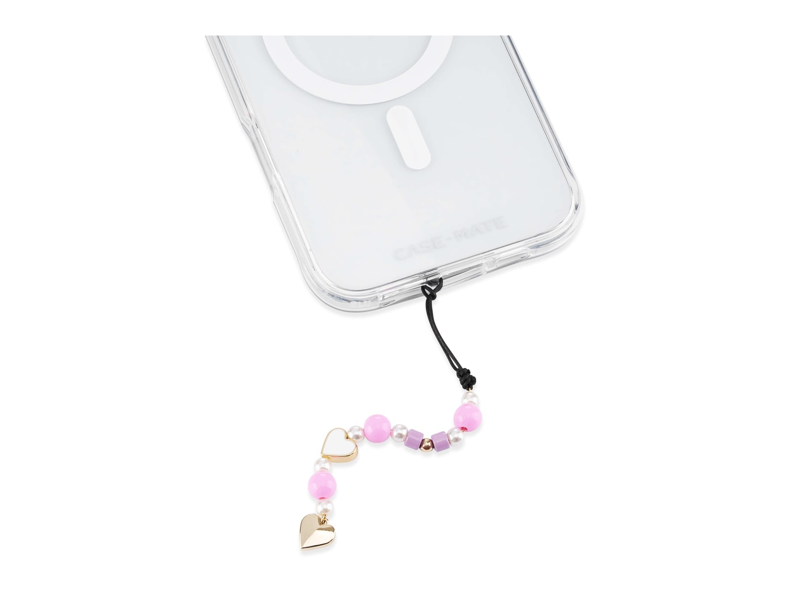 Case-Mate - Mini Phone Charm - Pink Hearts