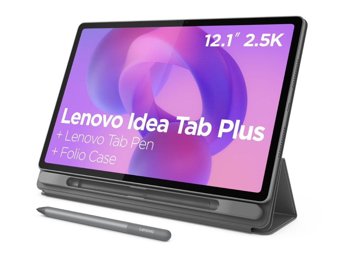 Lenovo - Idea Tab Plus 12GB - 256GB - Wi-Fi - Gray