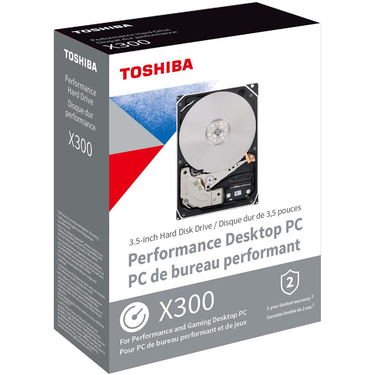 Toshiba - X300 12TB Storage Drives - SATA III (SATA 6.0 Gb/s)