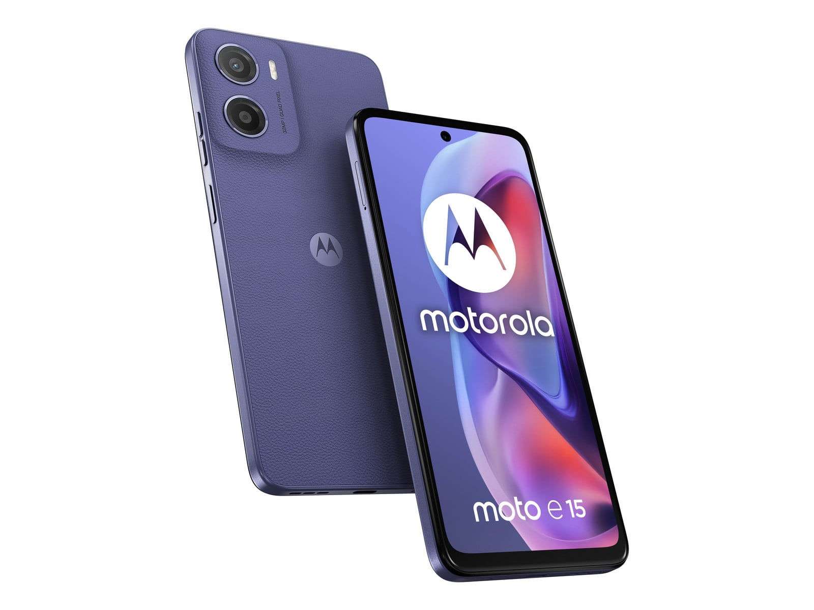 Motorola - Moto E15 4G 64GB - Lavender
