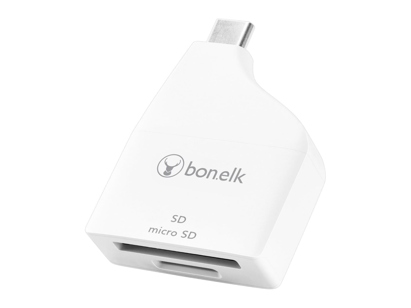 Bonelk - USB-C MicroSD/SD White USB Adapters