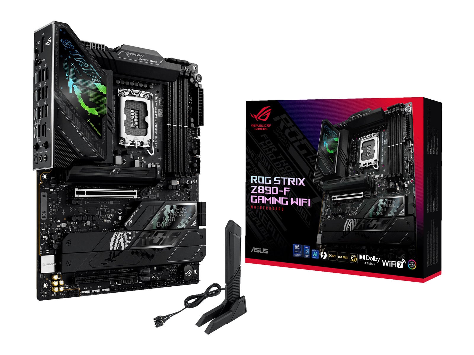 ASUS - ROG Strix Z890-F Gaming WiFi Motherboards - PCI Express 5.0 x16