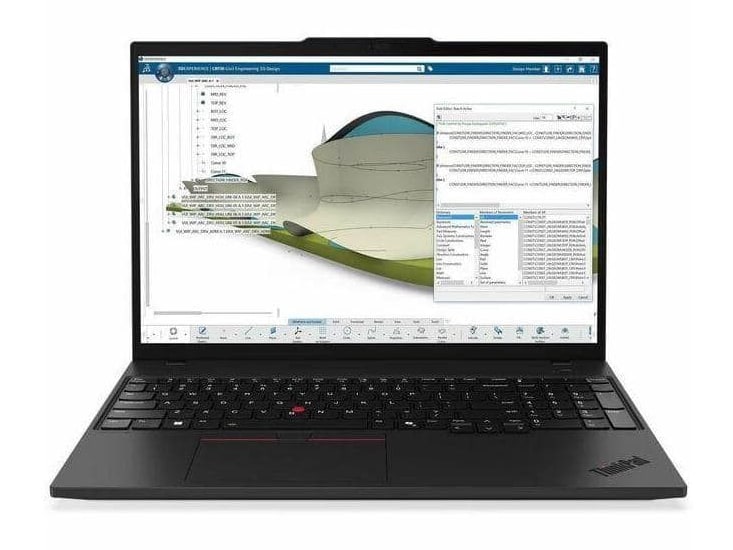 Lenovo - ThinkPad P16s Gen 4 21QV0039US 16" - Intel Core Ultra 9 285H chip - 32GB Memory - 512GB SSD - Black