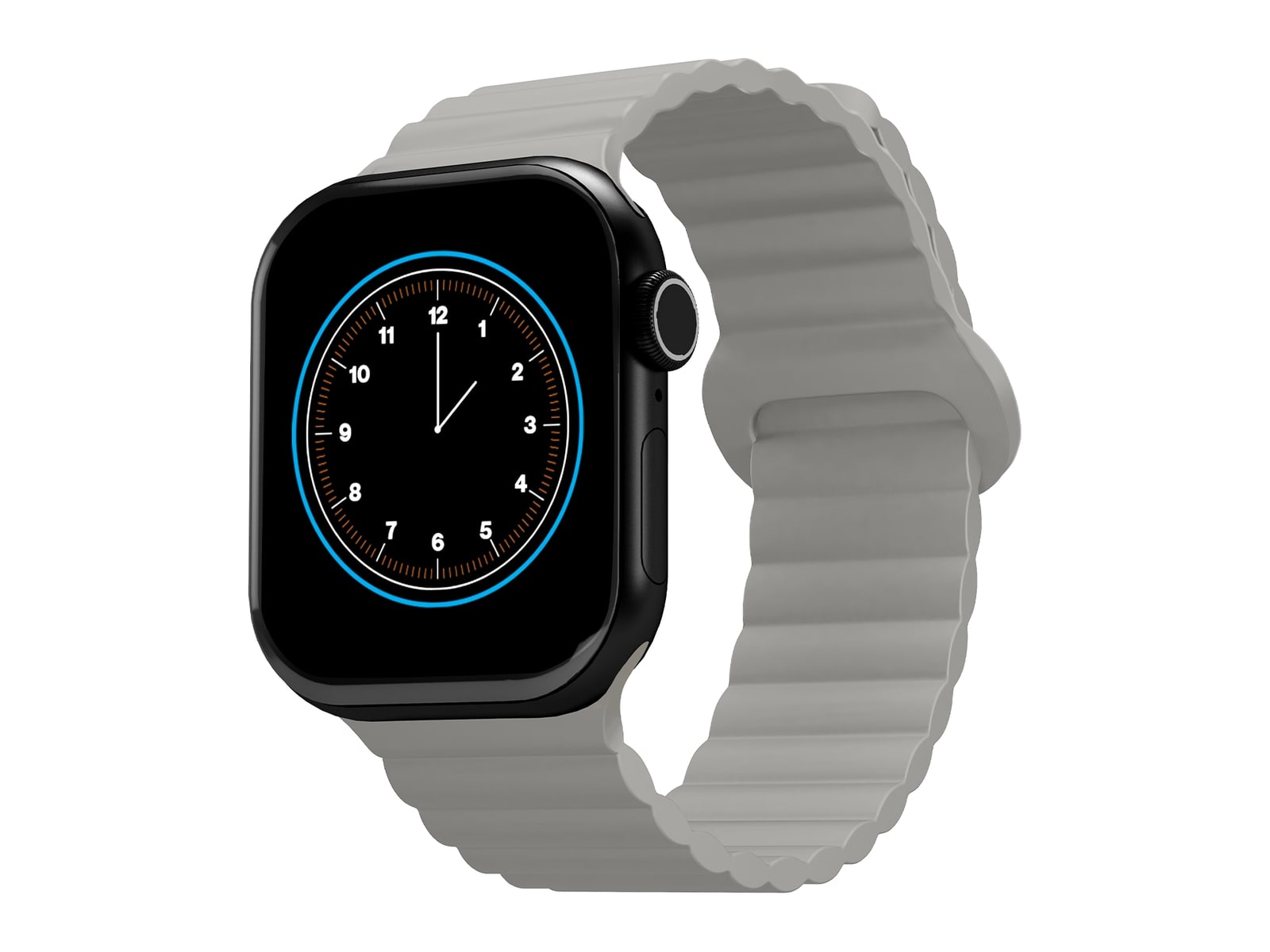 Cygnett - MagneticBand Silicone Sports Bands for Watch Series 3/4/5/6/7/8/9/10/SE 42/44/45/46mm & Ultra/Ultra 2 49mm Watch Bands - Champagne